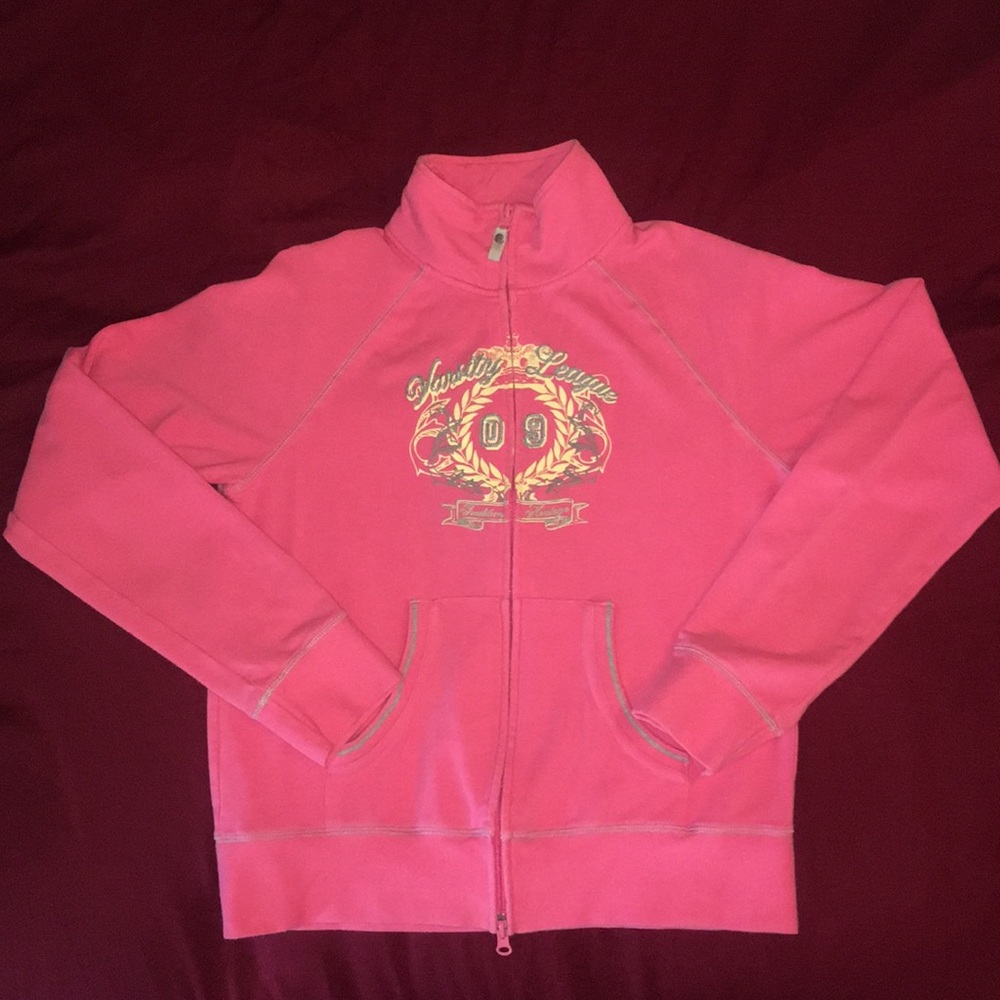 CHAMPION brand Women’s sports workout jacket Med